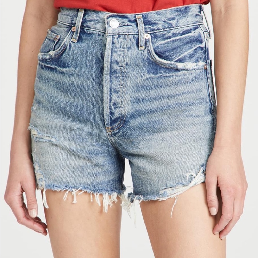 AGOLDE Dee Super High Rise Shorts